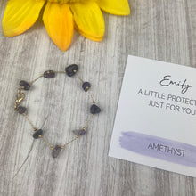 Load image into Gallery viewer, Amethyst Crystal Bracelet