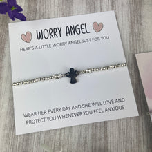 Load image into Gallery viewer, Worry Angel Beaded Bracelet