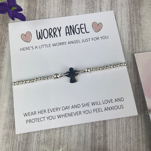 Worry Angel Beaded Bracelet