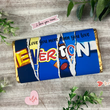 Load image into Gallery viewer, Everton Chocolate Bar - I Love You More Than-The Persnickety Co