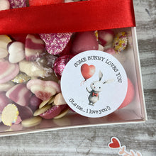 Load image into Gallery viewer, Personalised Valentine's Sweets - Some Bunny Loves You!