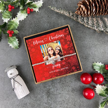Load image into Gallery viewer, Personalised Christmas Beaded Bracelet