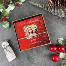 Load image into Gallery viewer, Personalised Christmas Beaded Bracelet