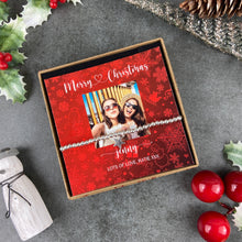 Load image into Gallery viewer, Personalised Christmas Beaded Bracelet