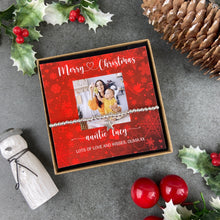 Load image into Gallery viewer, Auntie Christmas Bracelet-The Persnickety Co