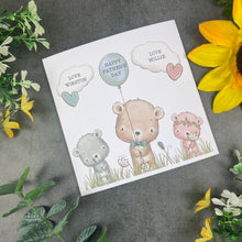 Load image into Gallery viewer, Father's Day Teddy Bear Card