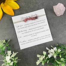 Load image into Gallery viewer, Strawberry Quartz Beaded Bracelet-The Persnickety Co