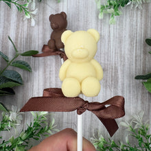 Load image into Gallery viewer, Chocolate Teddy Bear Lollipop