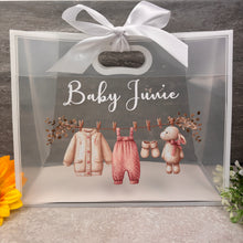 Load image into Gallery viewer, Personalised New Baby Gift Bag