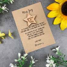 Load image into Gallery viewer, You're A Star Teacher Gift