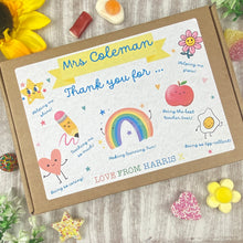 Load image into Gallery viewer, Teacher Gift Thank You For.... Sweet Box