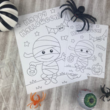 Load image into Gallery viewer, Paint Your Own Pot Halloween Box