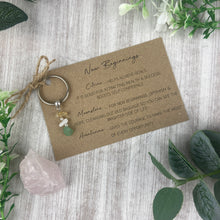 Load image into Gallery viewer, NEW BEGINNINGS Keyring