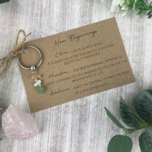 Load image into Gallery viewer, NEW BEGINNINGS Keyring