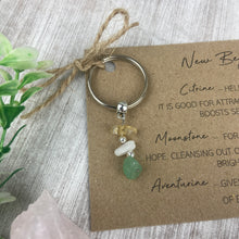 Load image into Gallery viewer, NEW BEGINNINGS Keyring