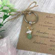 Load image into Gallery viewer, NEW BEGINNINGS Keyring