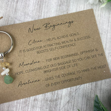 Load image into Gallery viewer, NEW BEGINNINGS Keyring
