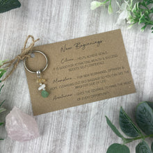 Load image into Gallery viewer, NEW BEGINNINGS Keyring