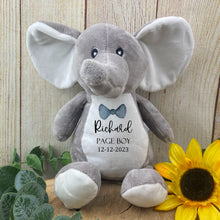 Load image into Gallery viewer, Personalised Page Boy Teddy - Bow Tie Design