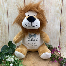 Load image into Gallery viewer, Personalised Page Boy Teddy - Bow Tie Design