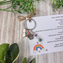Load image into Gallery viewer, Rainbow Bridge Pet Memorial Keyring