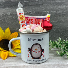 Load image into Gallery viewer, Mummy I Love You This Much Enamel Mug