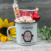 Load image into Gallery viewer, Mummy I Love You This Much Enamel Mug