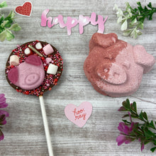 Load image into Gallery viewer, £5.00 Special Offer! Pig Bath Bomb and Chocolate Lollipop