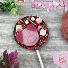 Load image into Gallery viewer, £5.00 Special Offer! Pig Bath Bomb and Chocolate Lollipop
