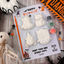Load image into Gallery viewer, Halloween Paint Your Own Spooky Pots – £5 Fiver Friday