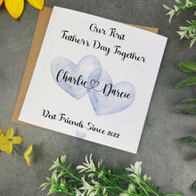 Load image into Gallery viewer, Personalised First Father's Day Card