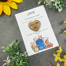 Load image into Gallery viewer, Back To School Pocket Hug-The Persnickety Co