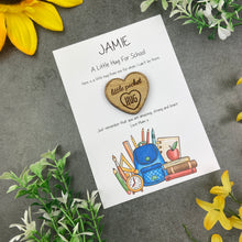 Load image into Gallery viewer, Back To School Pocket Hug