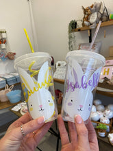 Load image into Gallery viewer, Personalised Easter Tumbler with Swirly Straw
