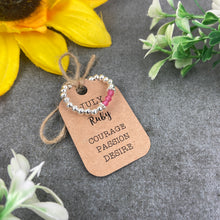 Load image into Gallery viewer, Birthstone Stackable Ring