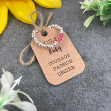 Load image into Gallery viewer, Birthstone Stackable Ring