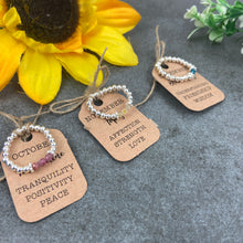 Load image into Gallery viewer, Birthstone Stackable Ring