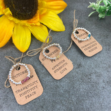 Load image into Gallery viewer, Birthstone Stackable Ring