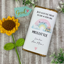 Load image into Gallery viewer, Personalised Chocolate Bar Thank You
