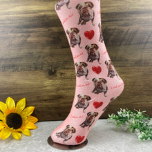 Load image into Gallery viewer, Personalised Socks - I Woof You Dad