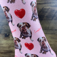 Load image into Gallery viewer, Personalised Socks - I Woof You Dad