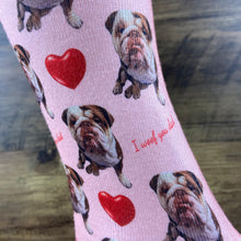 Load image into Gallery viewer, Personalised Socks - I Woof You Dad