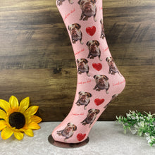 Load image into Gallery viewer, Personalised Socks - I Woof You Dad