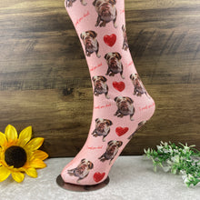 Load image into Gallery viewer, Personalised Socks - I Woof You Dad