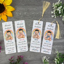 Load image into Gallery viewer, Personalised Nursery Graduation Bookmark