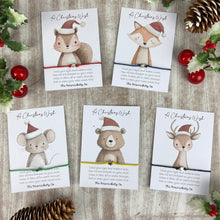 Load image into Gallery viewer, Set of 5 Little Wish Bracelets - Festive Friends