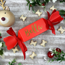 Load image into Gallery viewer, Personalised Dog Christmas Cracker