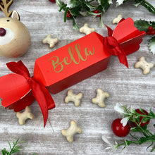 Load image into Gallery viewer, Personalised Dog Christmas Cracker