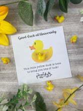 Load image into Gallery viewer, Good Luck At University Duck!