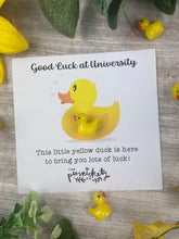 Load image into Gallery viewer, Good Luck At University Duck!